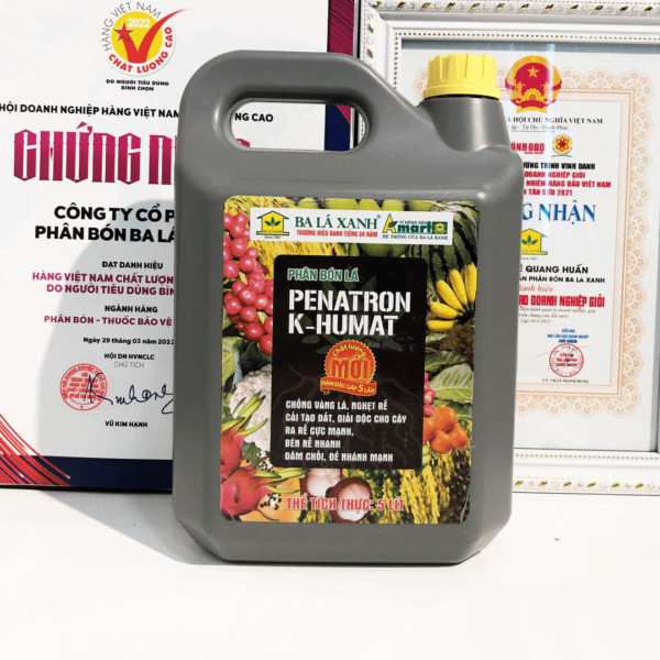 can K-humat 5L Ba Lá Xanh