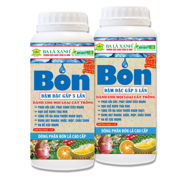 Top 5 loại phân bón lá tốt nhất được nhiều người ưa chuộng