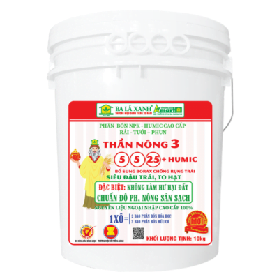Thần nông số 3 cho giai đoạn làm trái, dưỡng trái